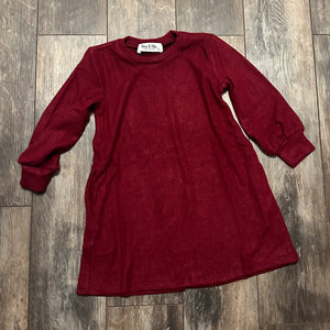 615 Puffy long sleeve dress