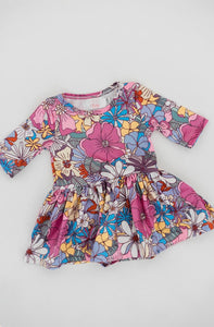 Mauve Buttercup twirl bodysuit