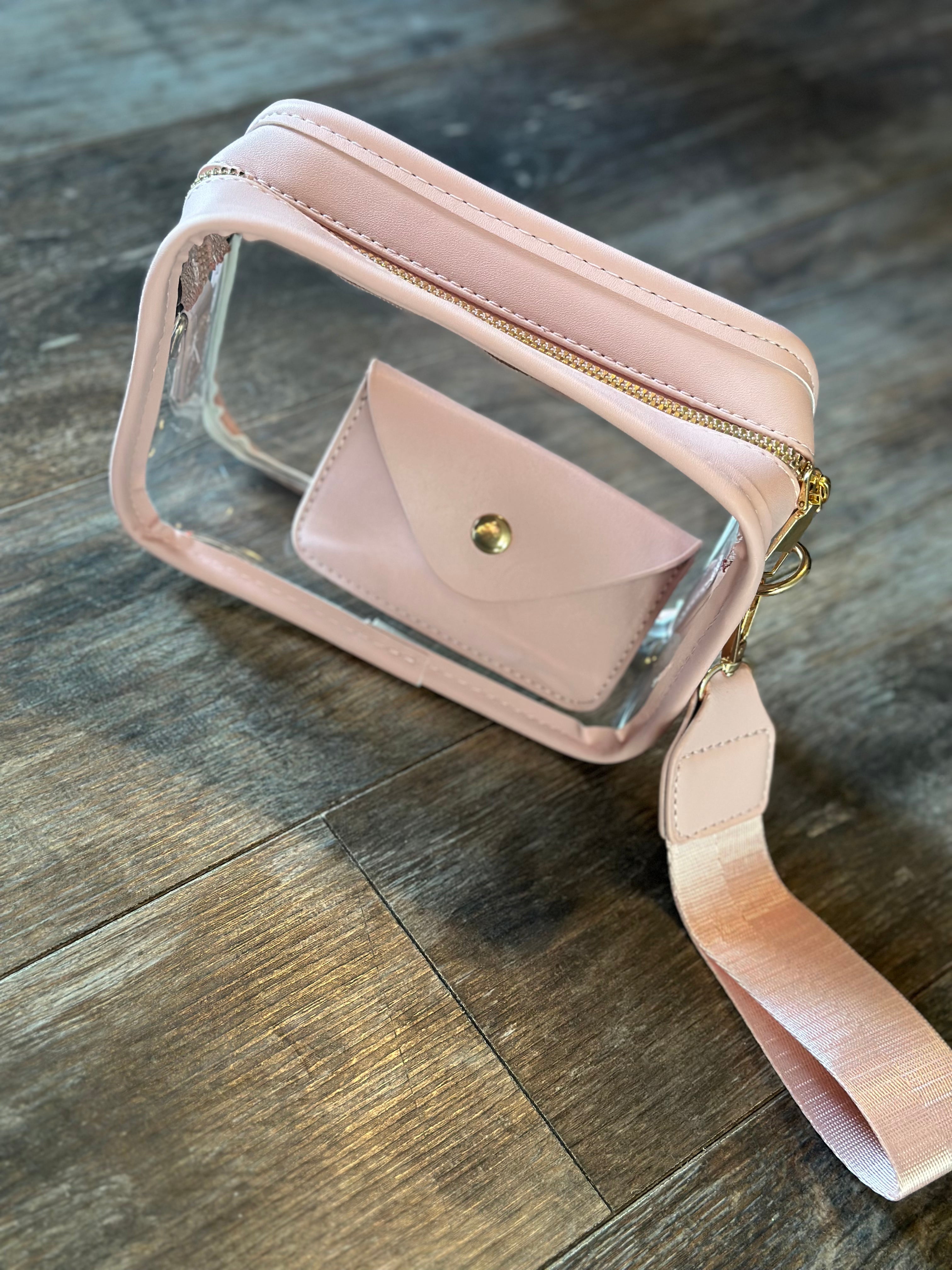 Stadium clear crossbody bags