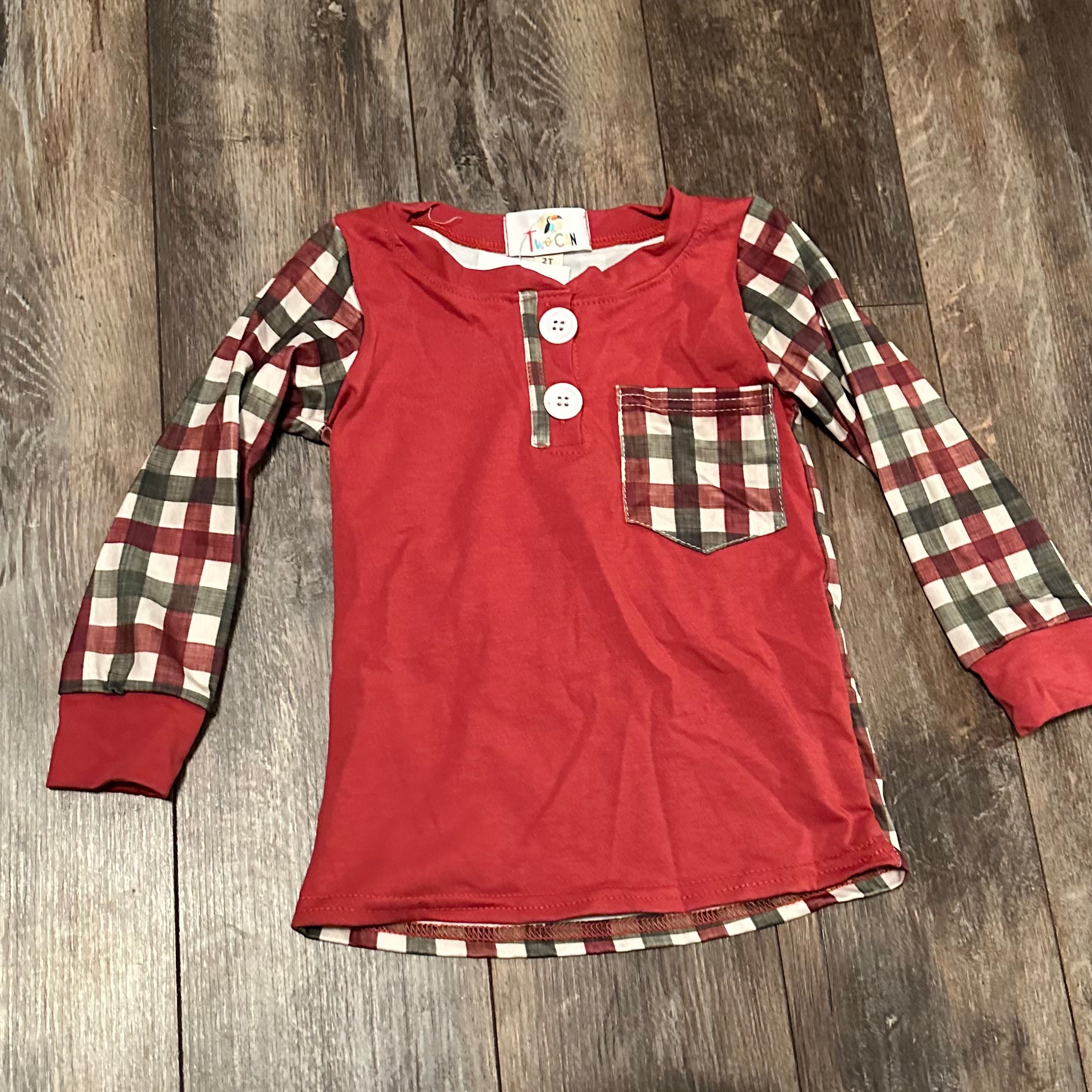 566 holiday plaid