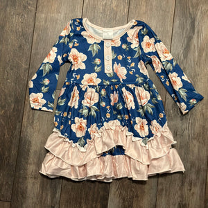 574 Navy Floral print dress