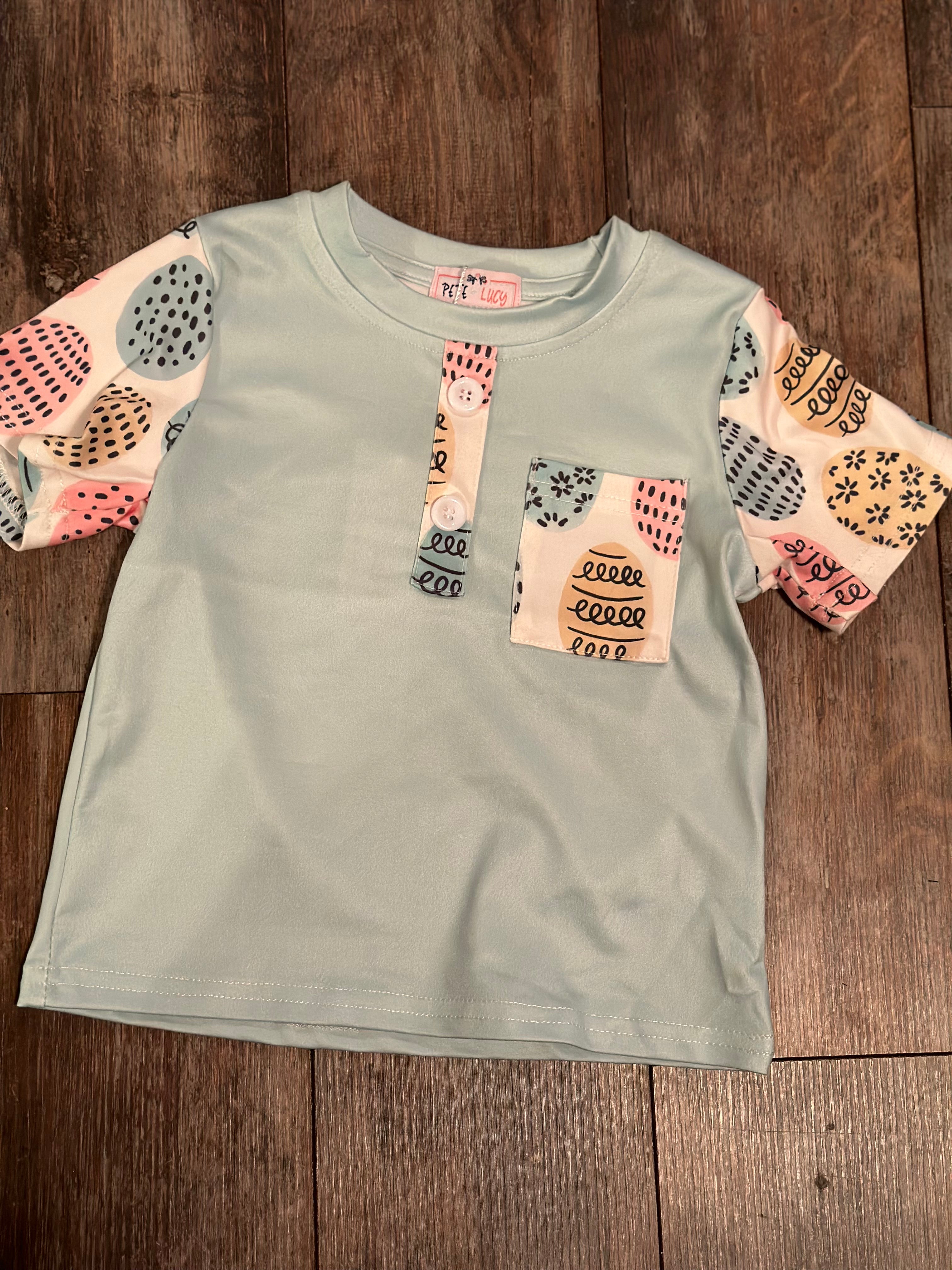 569 Bunnies in Bloom boy top