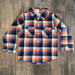 313 ILL plaid-18/24 months